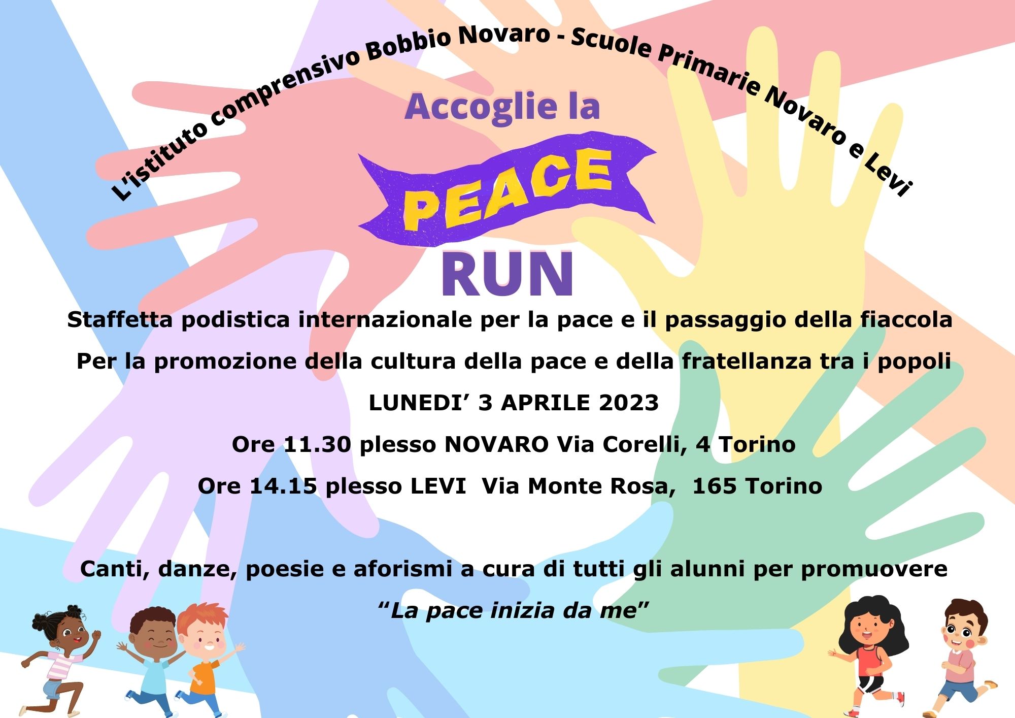 Volantino Peace run